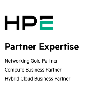 HPE/Aruba Gold Partner badge