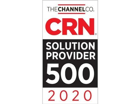 2020 CRN Solution Provider 500 List badge
