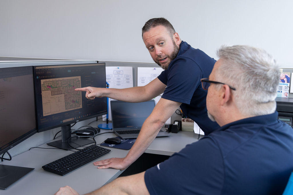Engineer providing Microsoft Active Directory migration services