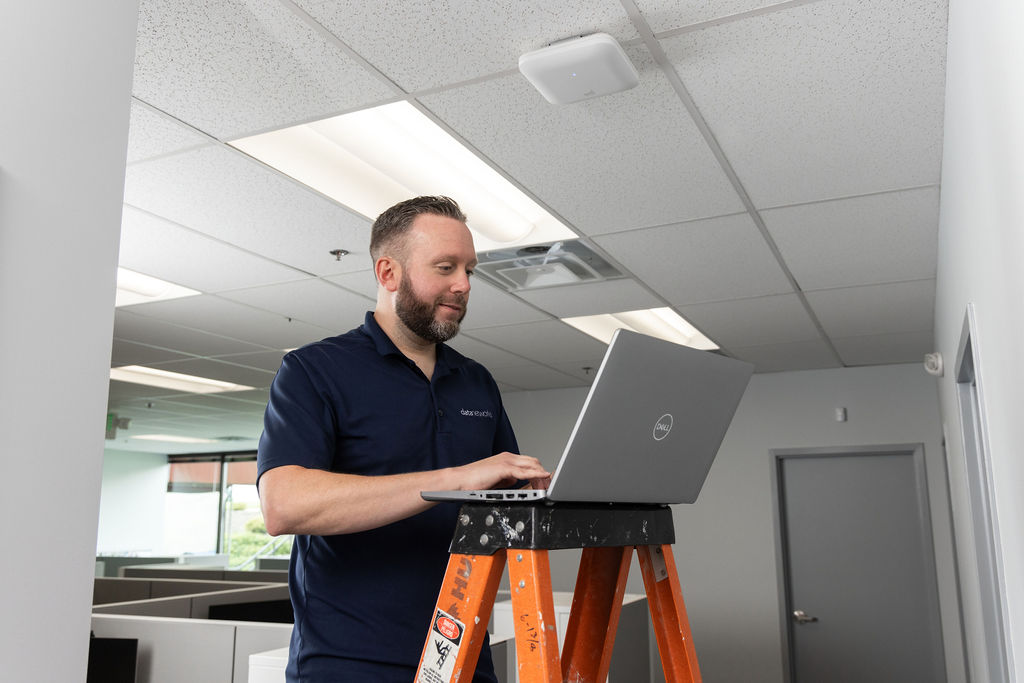 Engineer configuring an AP