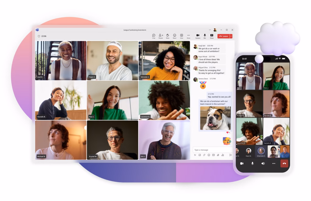 Microsoft teams application