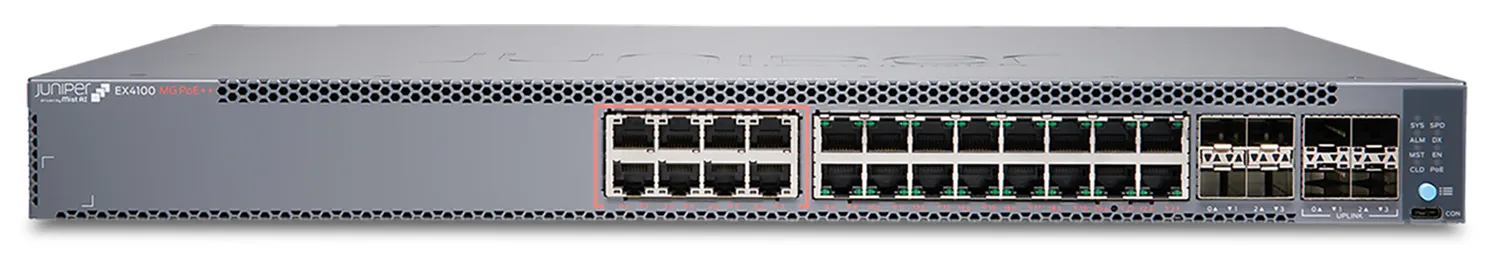 juniper ex4100 switch