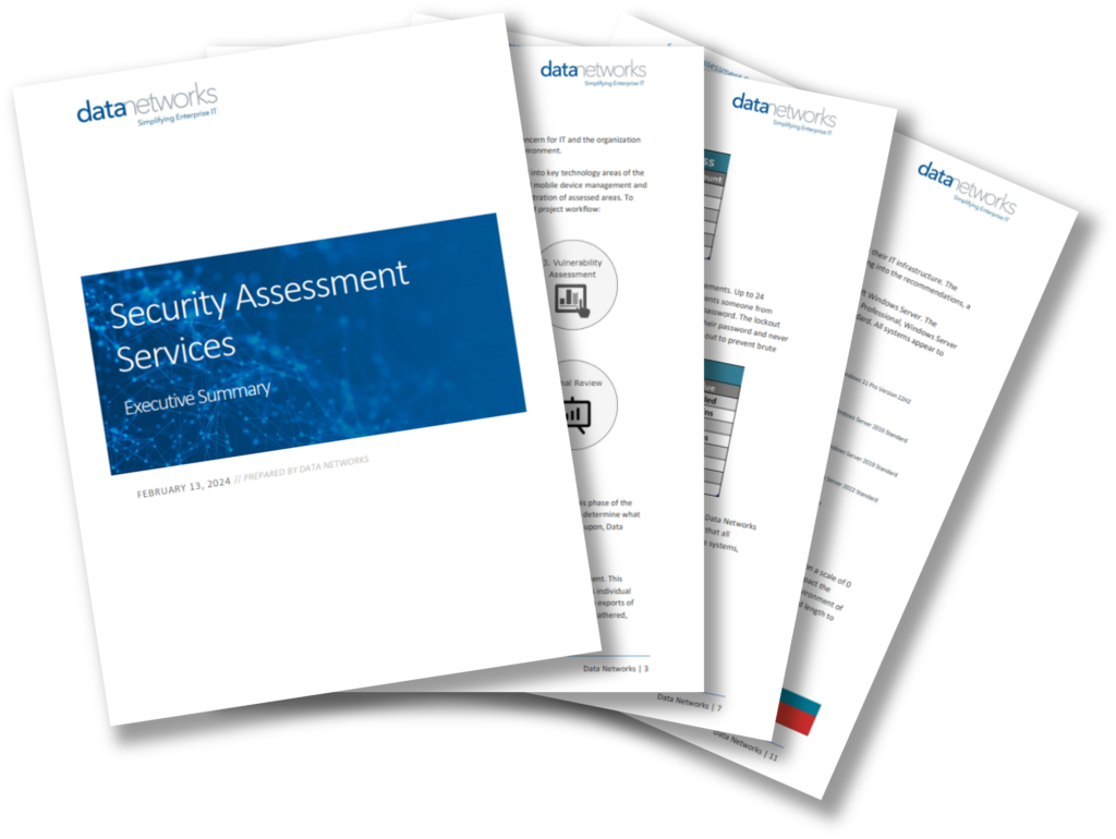 cybersecurity assessment executive summary