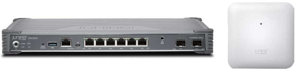 Juniper firewall and access point