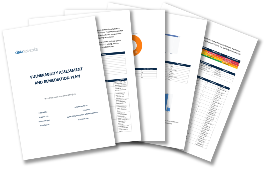network assessment remediation plan