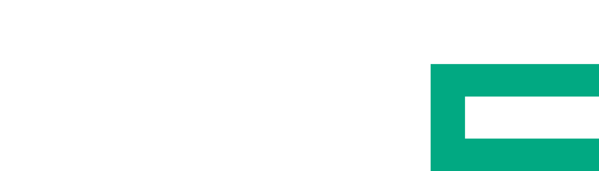 HPE logo white